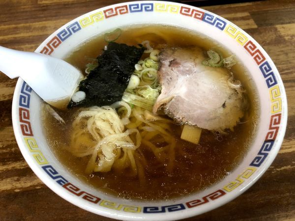 「手打中華そば（650円）」@藤屋の写真