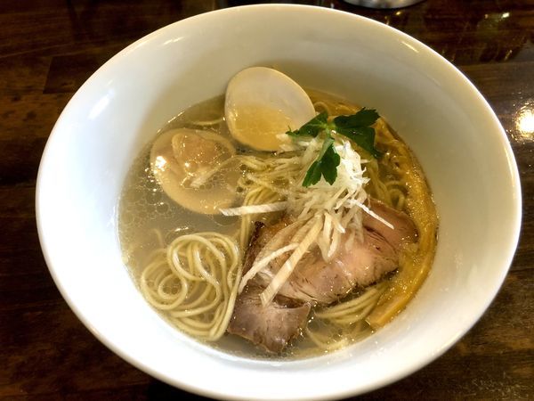 「純はまぐりそば塩（1,000円）」@活龍 期間限定麺処 みつきの写真