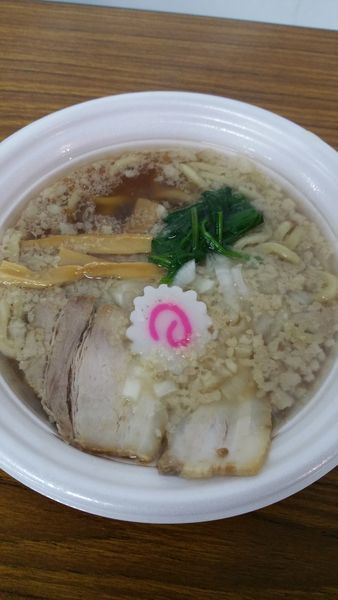 「背脂煮干し中華そば」@東京ラーメンショー2018の写真