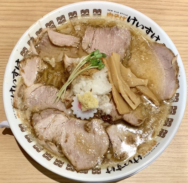 「肉煮干中華そば」@肉そば けいすけ 錦糸町店の写真