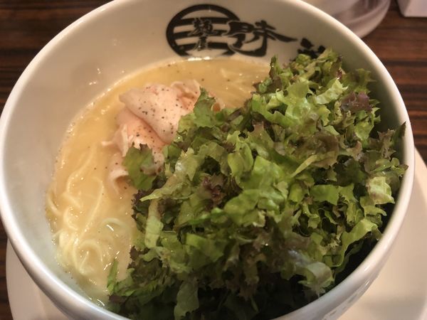 「鶏白湯・塩（850円）」@麺屋時茂 スカイツリー店の写真