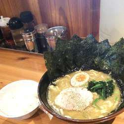 醤油並固め海苔増し　小ライス