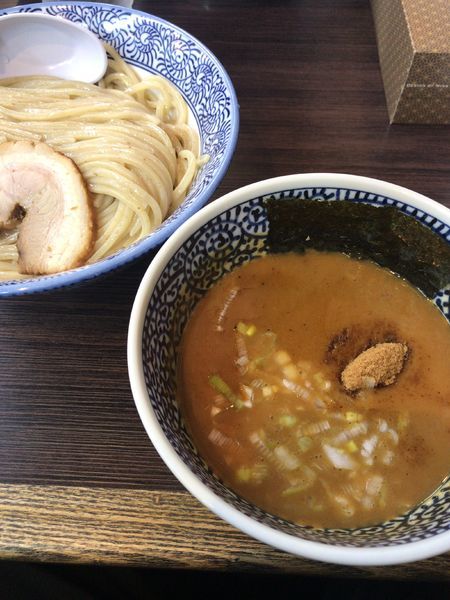 「濃厚魚介つけめん」@豚骨一燈 立川の写真