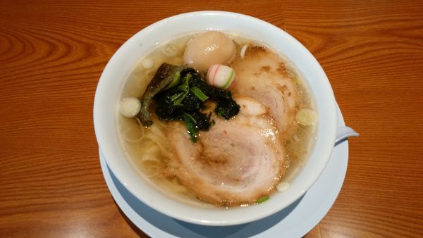 「塩生姜らぁめん(味玉)¥850-」@らぁめん 生姜は文化。の写真