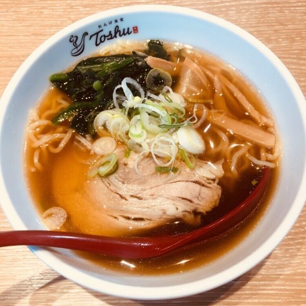 「半ラーメン 300円」@れんげ食堂 Toshu 本八幡店の写真
