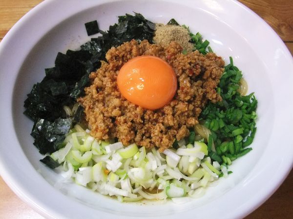 「台湾まぜそば（850円）」@ときわ亭の写真