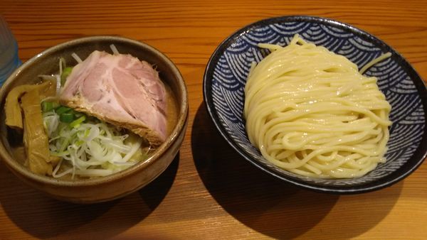 「つけそば 味噌」@麺 一直の写真