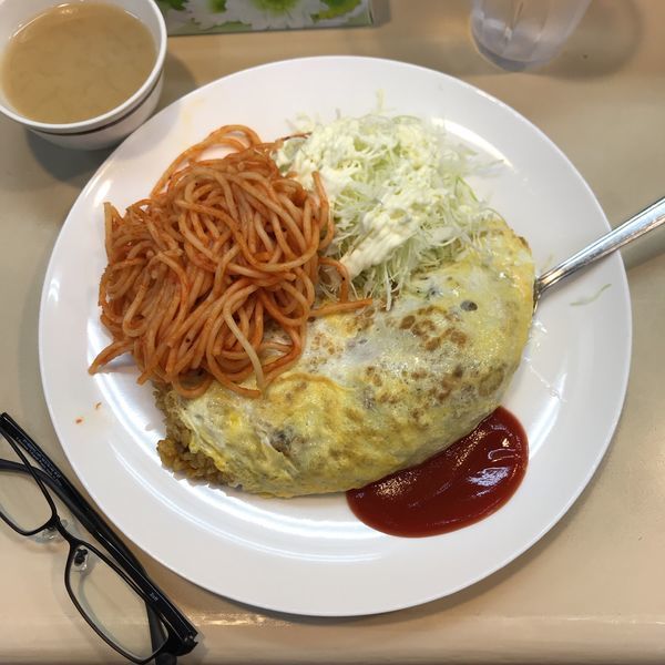 「オムドライ（辛口）」@むさしやの写真