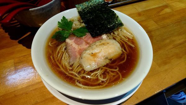 「こもんそば（醤油）　750円」@麺ゃこもんの写真
