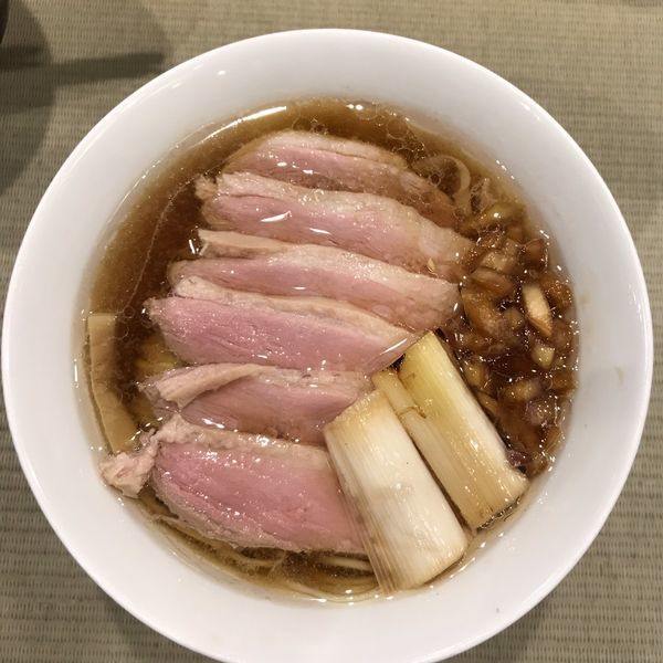 「鴨コンフィ麺」@らーめん 鴨to葱の写真