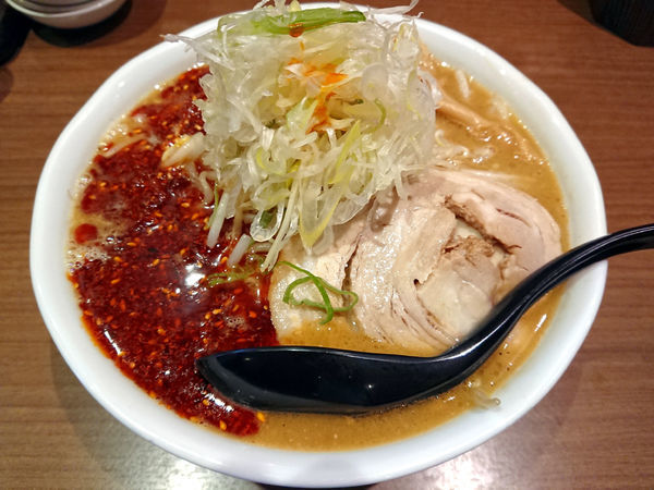 「濃厚辛味噌らーめん」@らーめん 蓮の写真