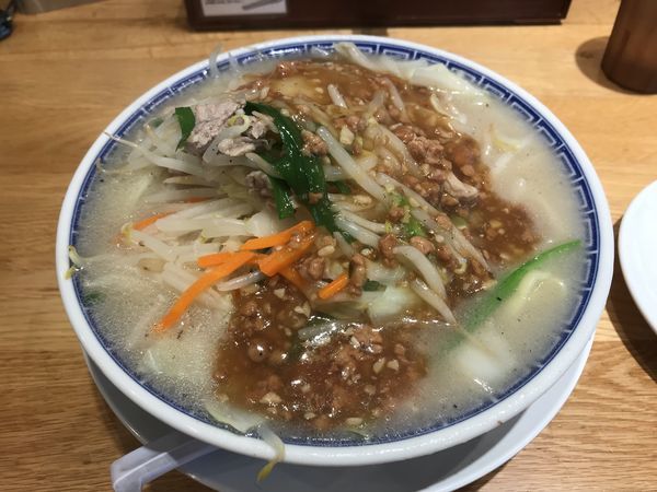 「小田原タンメン＋クーポン棒餃子」@小田原タンメン 総本店の写真