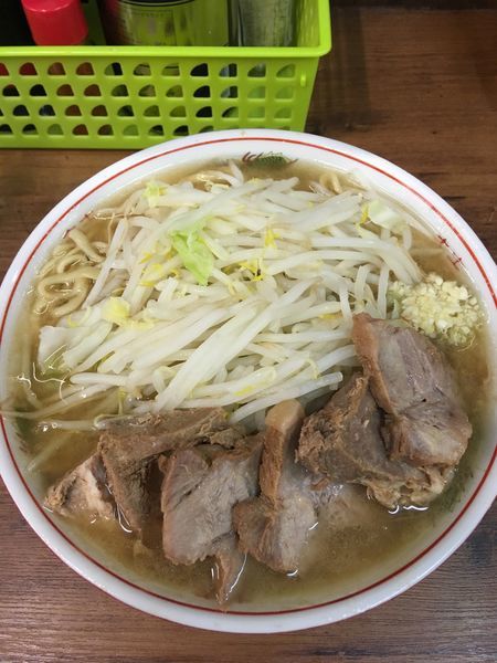「小ブタ ニンニク」@ラーメン二郎 品川店の写真