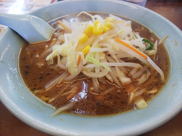 「特製味噌ラーメン＆３個餃子」@札幌ラーメン 満北亭 瑞穂店の写真