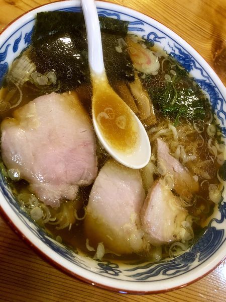 「ワンタンメン￥830」@白河手打中華 賀乃屋の写真