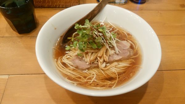 「醤油soba」@麺屋 Hulu-luの写真
