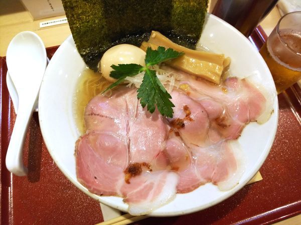 「特製金色貝そば　990円」@燃えよ麺助の写真