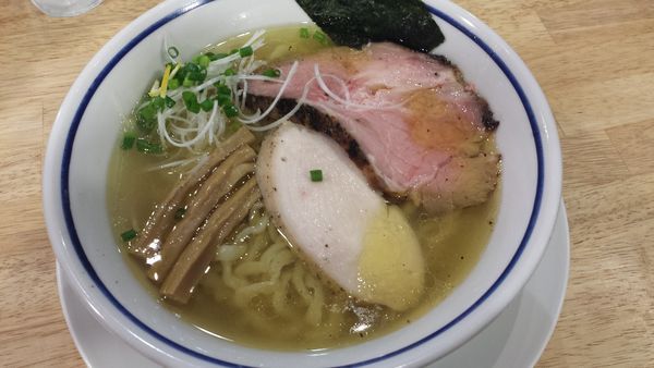 「中華そば(塩)750円」@手打式超多加水麺 ののくらの写真