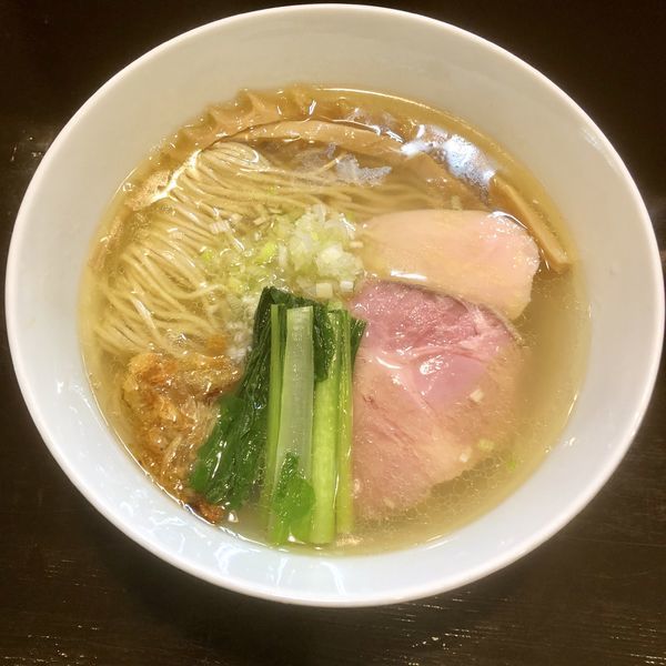 「塩らぁ麺 ￥750」@らぁ麺 すぎ本の写真