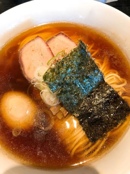 「味玉ソバ ¥800」@支那ソバ 小むろの写真