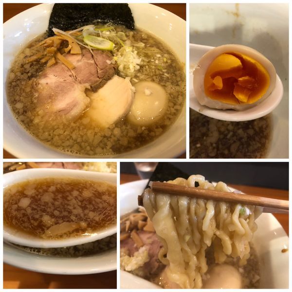 「限定10食：煮干しラーメン800円」@自家製手もみ麺 鈴ノ木の写真