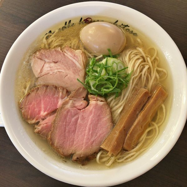 「塩煮玉子＋中盛￥９５０」@麺庵ちとせの写真