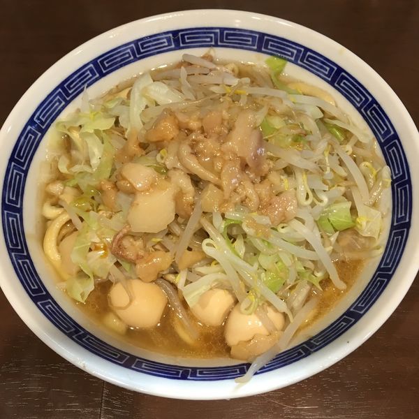 ラーメン（小）＋うずら：野菜アブラカラメ