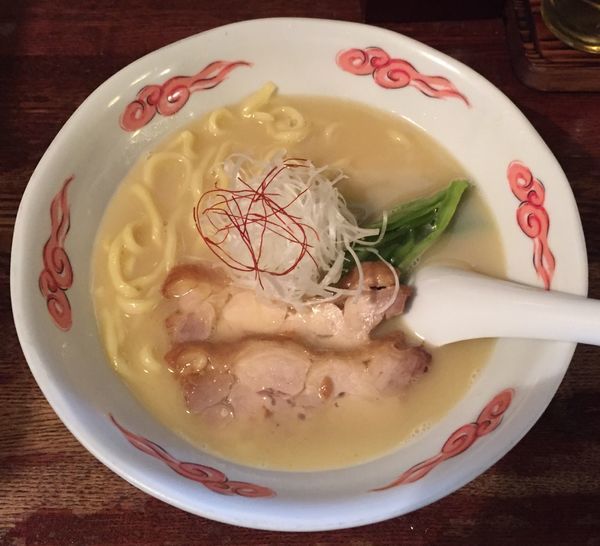 「鶏白湯820円」@麺・酒処 ぶらりの写真