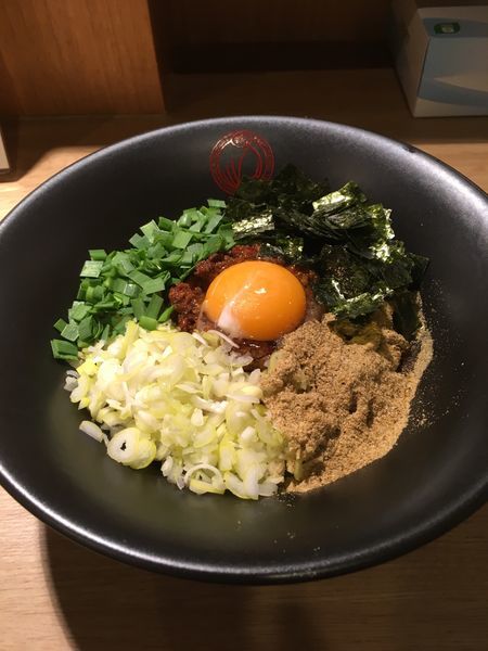 「台湾まぜそば2辛追い飯（900円）」@麺処 鶴舞屋の写真