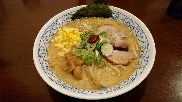 「白味噌ラーメン　890円」@麺屋 必道の写真