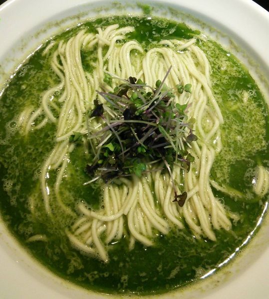 「特濃浅蜊ニラ蕎麦　８５０円」@弘明寺丿貫の写真