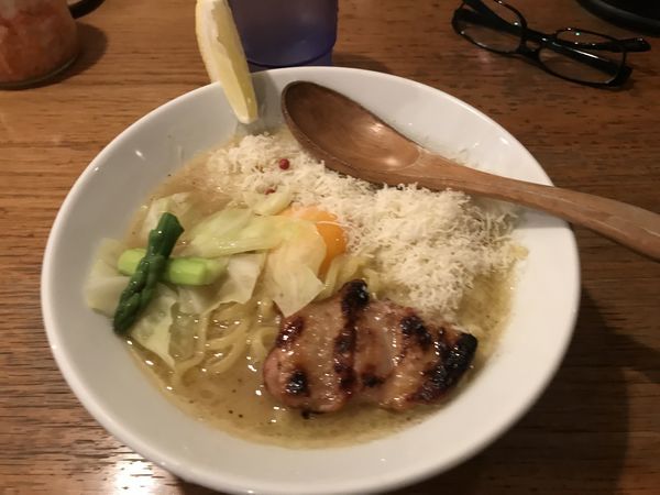 「トリポターナ」@鶏ポタラーメン THANK 大門店の写真