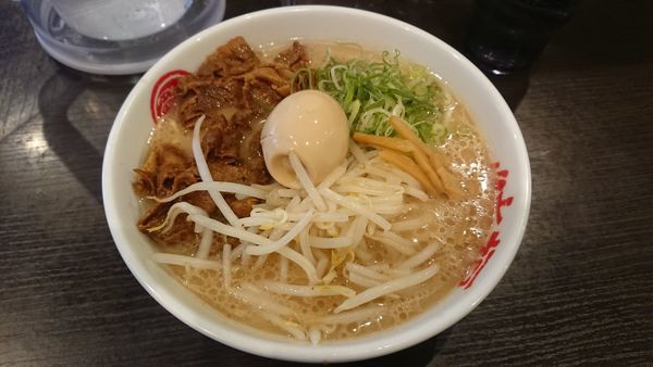 「肉玉そば」@徳島中華そば 徳福 神田店の写真