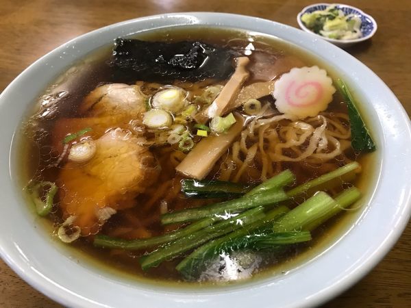 「手打中華  660円」@手打中華 やたべの写真