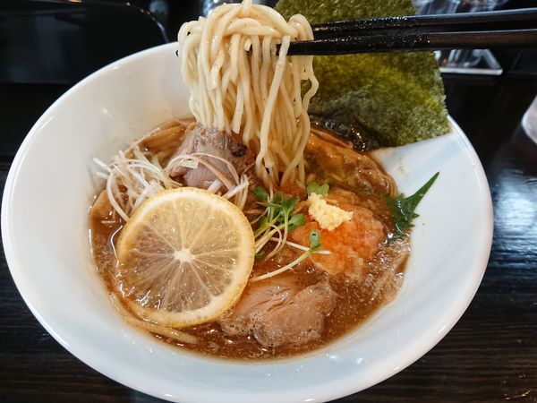 「【限定】さんまらーめん 800円」@麺や 笑 ～Sho～の写真