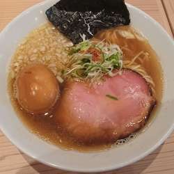 【限定30食】煮干しそば（850円）＋味玉（100円）