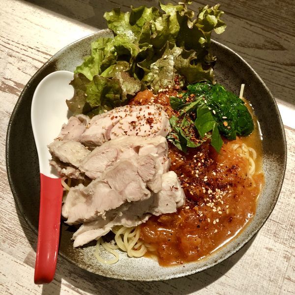 「【限定B】冷やしトマトの冷麺 ￥800」@麺屋 誉の写真
