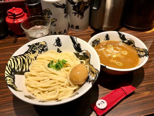 「濃厚味玉つけ麺」@麺屋武蔵 鷹虎の写真