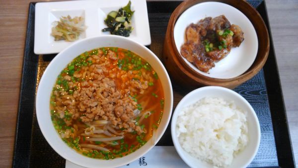 「周替わり麺セット1,050円」@口福吉祥 囍龍の写真