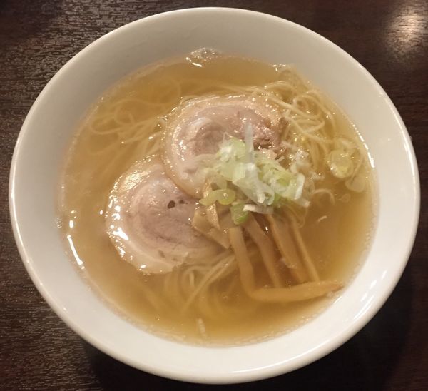 「煮干しラーメン650円」@中華そば 来味 板橋店の写真
