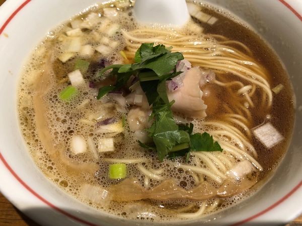 「限定 超ウメイロ絞り 1200円」@麺尊 RAGEの写真