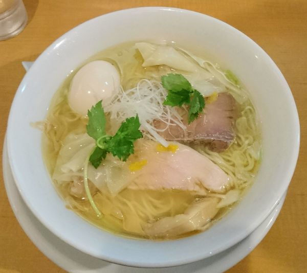 「特製塩そば」@中華そば 大井町 和渦の写真