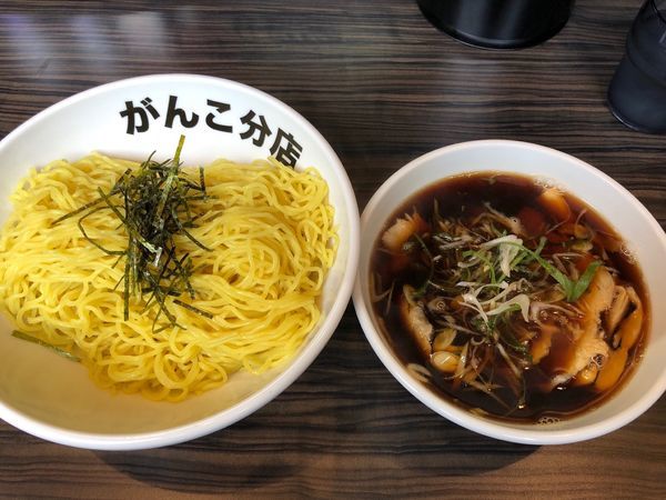 「和風醤油つけ麺 麺2玉」@元祖一条流がんこ 総本家(二代目)の写真