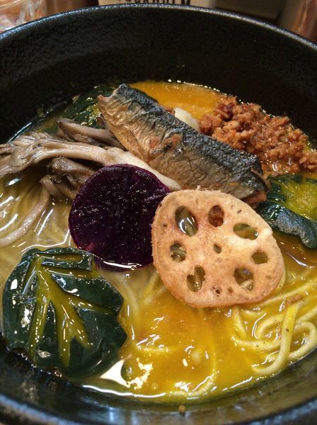 「【ハロウィン限定】銀だら南瓜〜日本の秋〜１０００円」@鮮魚らーめん 五ノ神水産の写真