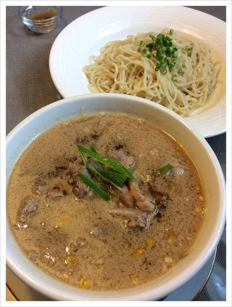 「自家製麺の鴨つけらーめん」@ナチュラルセンス いのせの写真