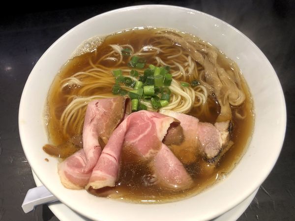 「煮干し中華そば（780円）」@らーめん ちゃん亭の写真