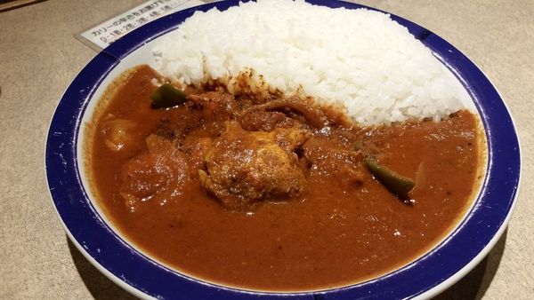 「チキンカレー 辛さ70倍」@カリーライス専門店 エチオピア 本店の写真