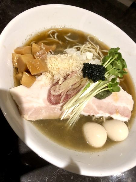 「【Twitter限定】煮干しと昆布の冷やしそば ￥850」@中華SOBA にぼ乃詩の写真