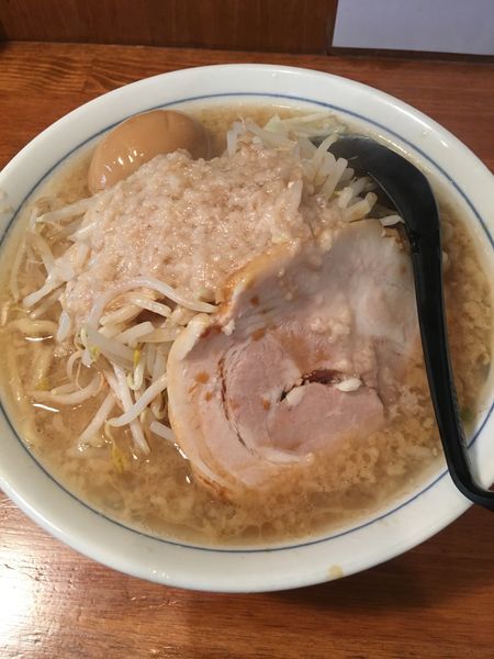 「ラーメン 味玉」@ラーメン大 荻窪店の写真