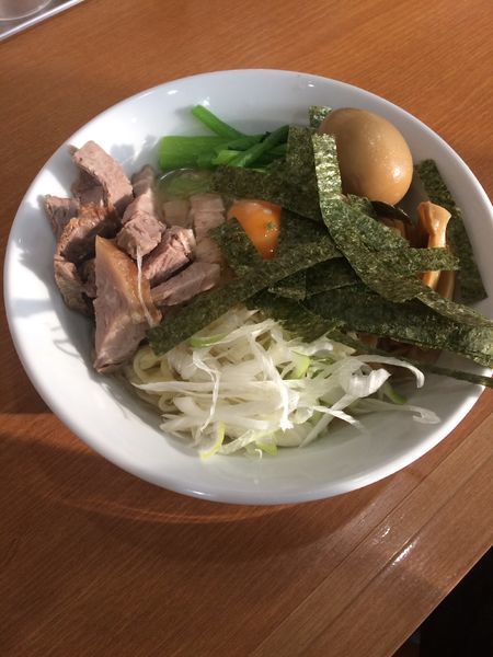 「まぜそば 生卵」@中川家の写真